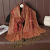 Autumn Cashmere Pashmina Shawl Lady Wrap Warm Winter Scarves Design Print Female Foulard Cotton Stoles Scarf