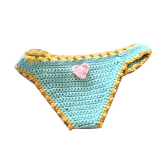 

Creative Triangle Panty Bookmark Cute Knitted Page Marker for Book Journals Handmade Funny DIY Reading Accessory Unique Gift for Book Lovers 23cm