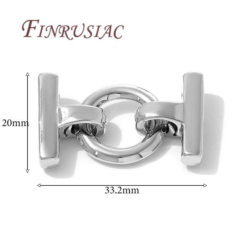 3 Styles 18K Gold Plated Multi-row Pearl Clasps For Necklaces Making,Bracelets Clasp Connectors For Jewelry DIY Accessories