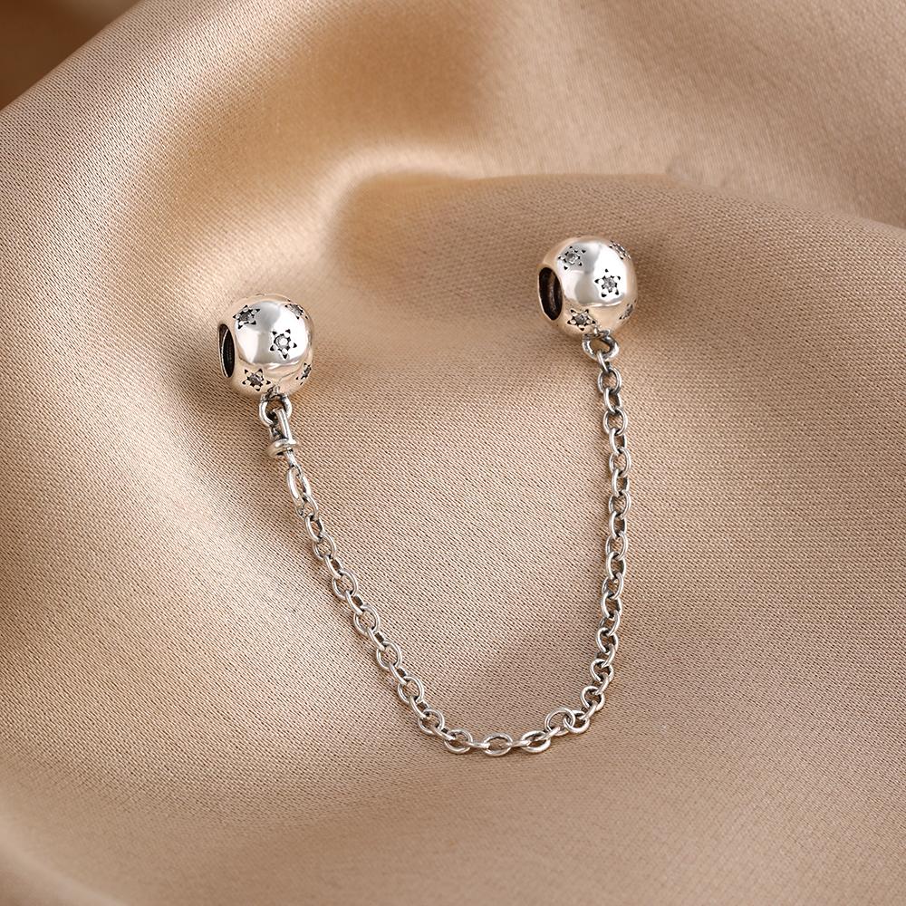 925 Silber Charms Passend für Original Armband Damen Schmuck Geschenk Schmetterling Stern Mond Herz Liebe Klemme Perlen Sicherheitskette Anhänger