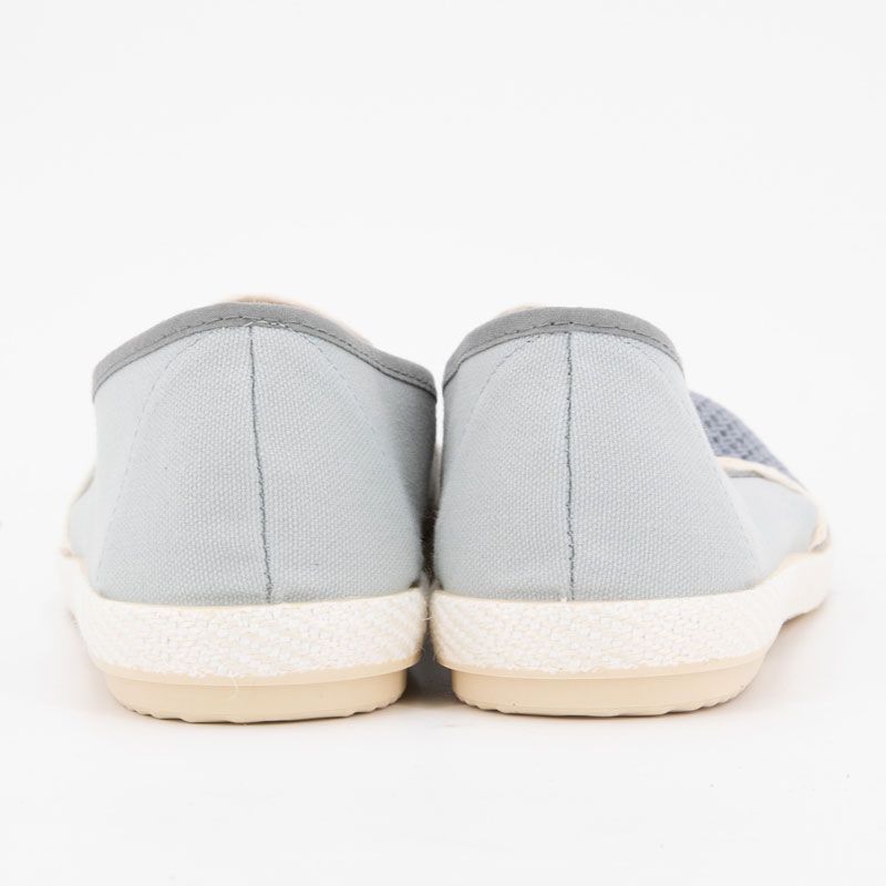 Men's Grey Crudo Slip-on Espadrilles SOUTHERN MOCCASSIN