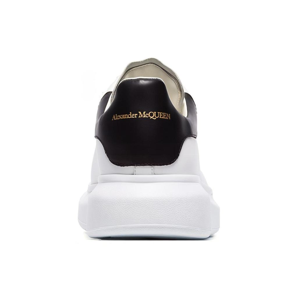 Alexander McQueen Oversized Sneaker White Black Men Sneakers 553680-WHGP5-9061