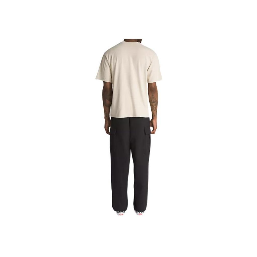 Vans Solid Color Loose Straight Leg Cargo Pants Unisex Pants Black VN0005Z1BLK