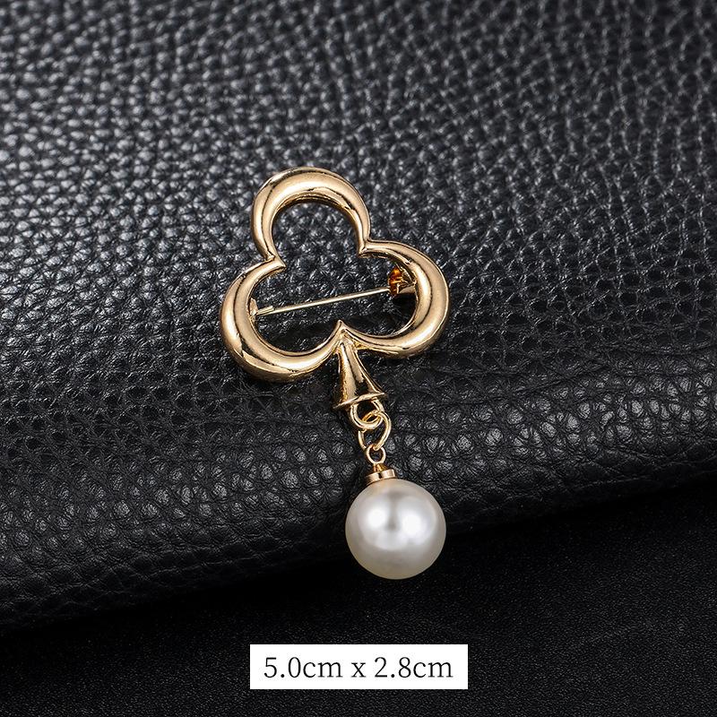 Broșă elegantă anti-expunere fără sudură pentru femei