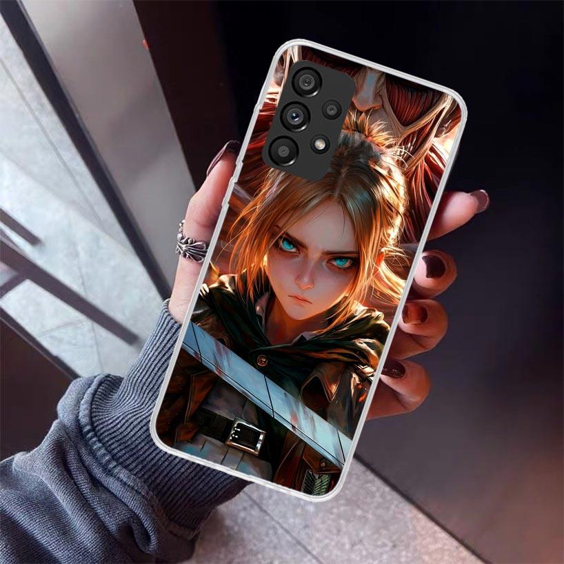 

Чехол для телефона A-Атака на Титанов Энни Микаса Для Samsung Galaxy A17 A16 A15 A14 A13 A57 A56 A55 A54 A53 A37 A36 A35 A34 A33 A26 A Samsung A35
