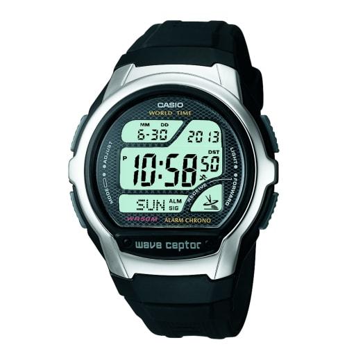 

Casio WAVE CEPTOR Радиоуправляемые цифровые часы WV58A-1AV Мужские (черный)