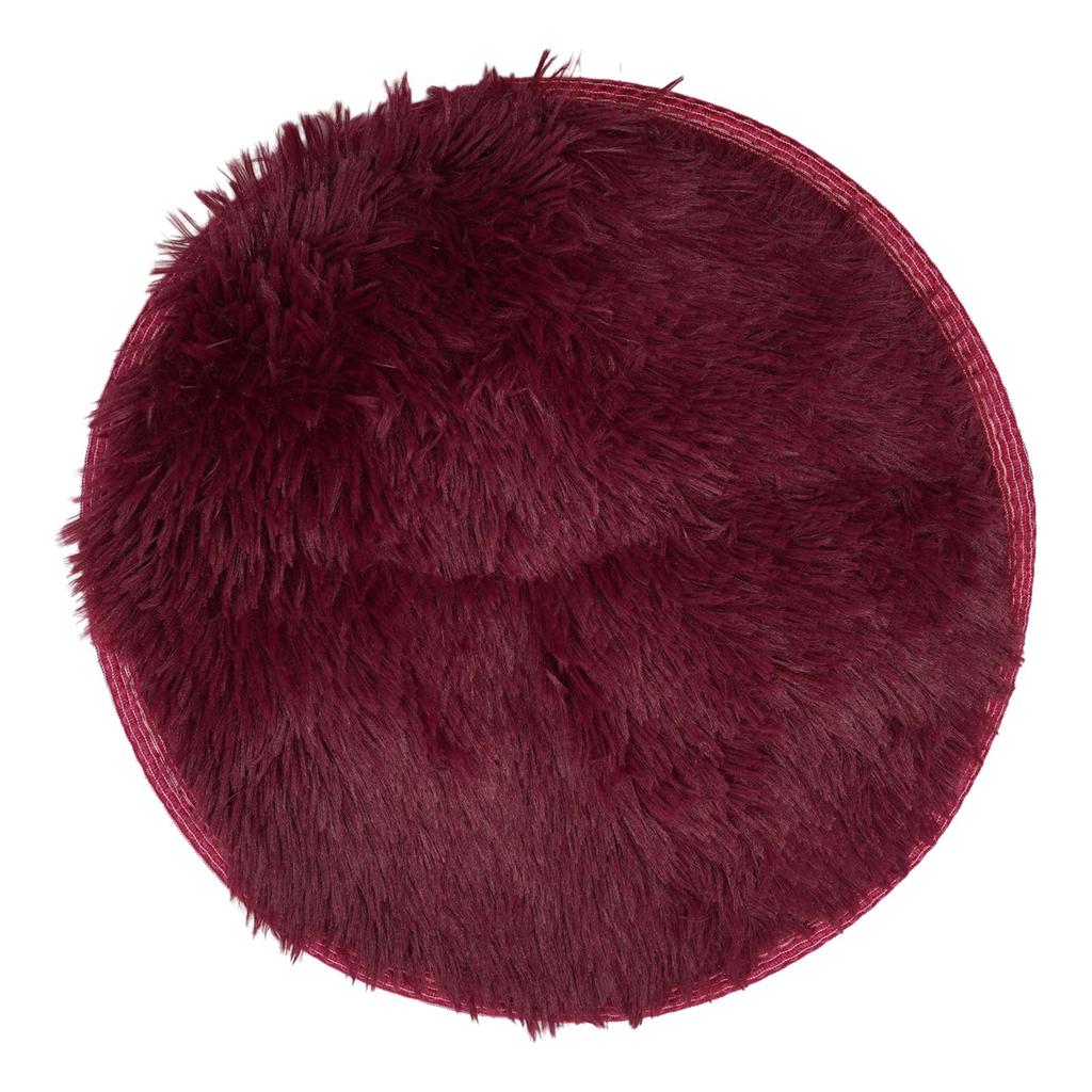 1*- Small Round Carpet Non Slip Floor Rugs Mat Soft Shaggy Area-Rugs 40/60/80cm