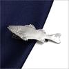 ISHOKUYA (Ishokuya) Angler Series Unique Fish Tie Clip, Tie Clip, Tie Bar, Suzuki