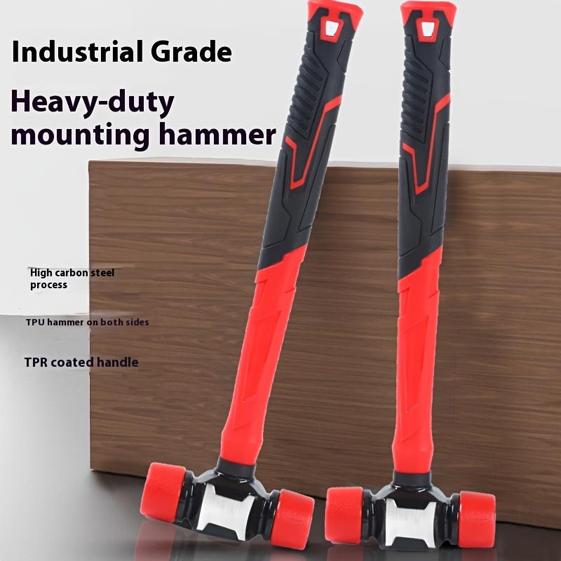2025 New Installation Hammer, Non-Rebound Rubber Mallet, Surface-Friendly Rubber Hammer, Tile Installation Hammer, Solid Rubber Mallet, Rubber Tool