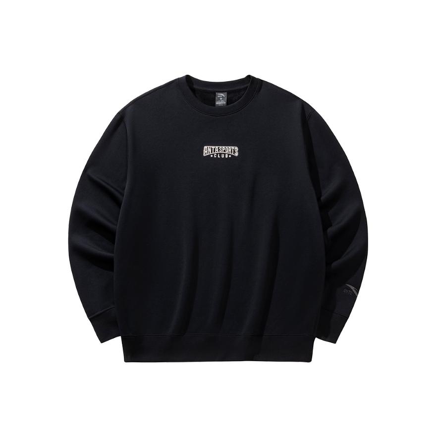 

Anta Мягкий Удобный Простой Универсальный Свитшот с принтом букв Мужские Свитшоты 152548708-2 S