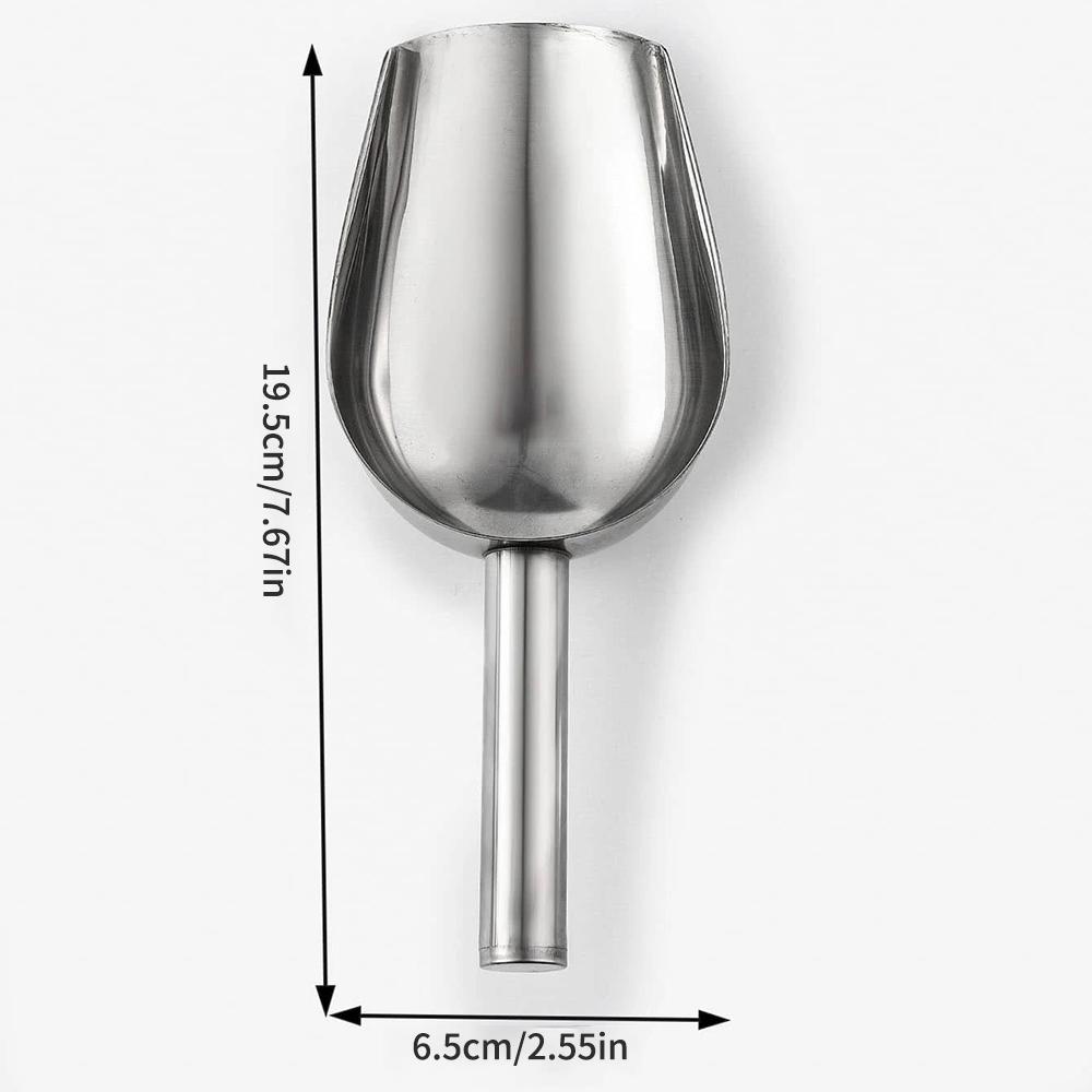 Stainless Steel Multi-Functional Gardening Spade Horticultural Planting Spoon Ice Cream Scoop