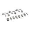 Car Accessories 6AN Hose Kit Connects GM Type II Power Steering Pump For Chevy C10 LS Swap