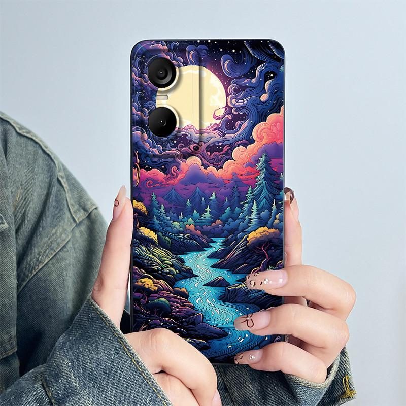 Phone Case For Tecno Pop 6 Pro Cases BE8 Cover Soft Silicone Cute Cartoon Panda Flower Boys Girls Shell Protective Funda Coque