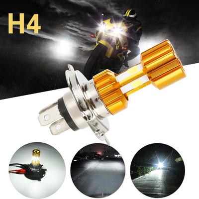H4 Motorcycle Headlights COB Led Lights For Motorcycle /Low Led Spotlight Super Bright Fog Lamp DC 8V-80V