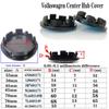 For Volkswagen 4pcs 55mm 56mm 65mm 70mm Car Wheel Center Hub Caps Cover for VW Volkswagen Golf Polo Passat Touran CC B5 B6 B7 Jetta accessories AVZ1