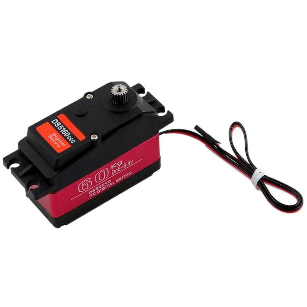 Remote Control Car 60KG Metal Gear Digital Steering Servo Axial Parts for SCX6 1/6