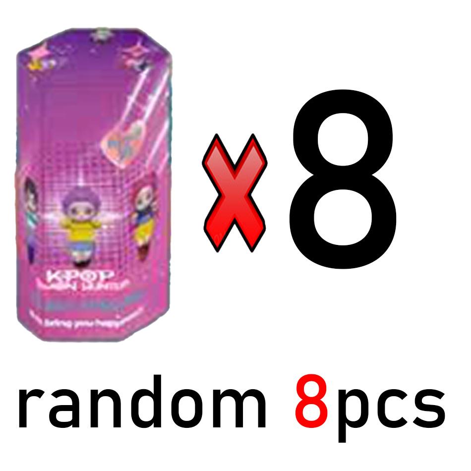 Demon Hunters Anime Figure Mini Toys   Kpop Cute PVC Mystery Box Collectible Doll Model Desk Decoration Gifts