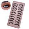 Long Natural False Eyelashes Fluffy Eye Lashes New Fake Lashes  for Women Beauty
