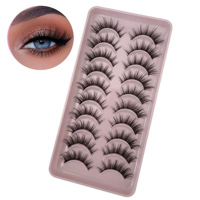 Long Natural False Eyelashes Fluffy Eye Lashes New Fake Lashes for Women Beauty