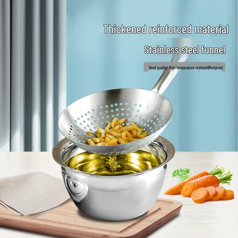 

Stainless Steel Skimmer Strainer Spoon 22cm (400g)