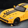 1/32 Dodge Viper ACR SRT Alloy Sports Car Model Diecasts Metal Track Racing Vehicles Car Model Sound Light Simulation Kids Gifts