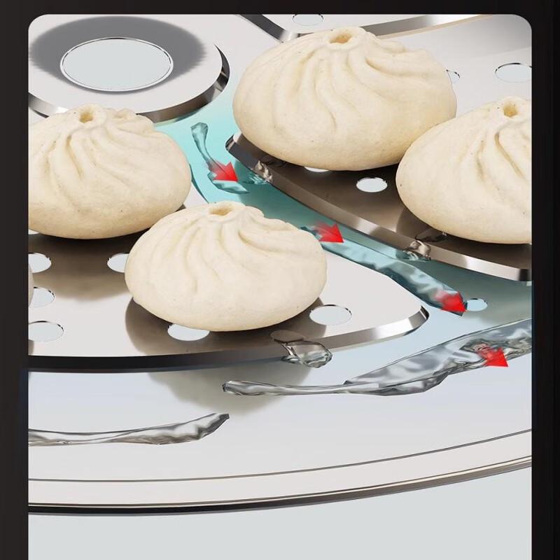 Herr. Jane 316 Edelstahl Mehrschichtdampfgarer