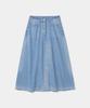 UNIFORM BRIDGE Denim Long Skirt 12Oz(Women) Indigo Blue