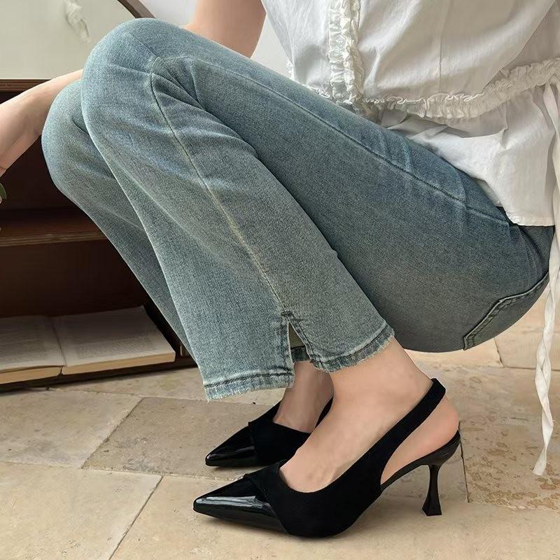 Pointed Toe Women High Heels Sandals Designer Dress Stilettos Elegant Shoes Woman Pumps 2025 New Trend Brand