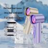 Portable Rechargeable Mini Fan with Colorful Lights - Strong Wind for Outdoor, Dorm, or Personal Use