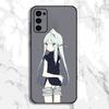M-Monogatari S-Series Anime Phone Case For Samsung S24,S21,S22,S23,S30,Ultra,S20,Plus,Fe,Lite,Note,10,9,5G Black Soft Cover