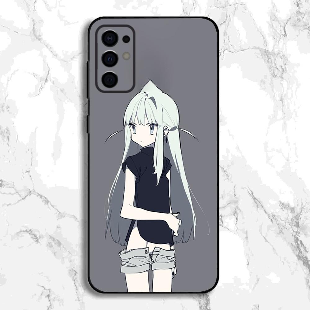 M-Monogatari S-Series Anime Phone Case For Samsung S24,S21,S22,S23,S30,Ultra,S20,Plus,Fe,Lite,Note,10,9,5G Black Soft Cover