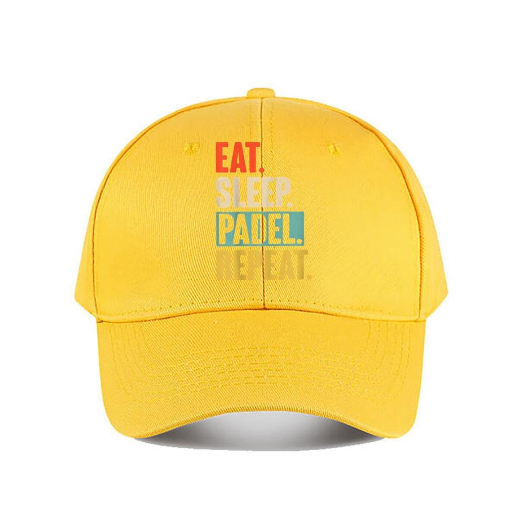 Padel Repeat Sports  Racket Game Design Baseball Cap Fashion Unisex Sunhat Women's Outdoor Sports Snapback Cap