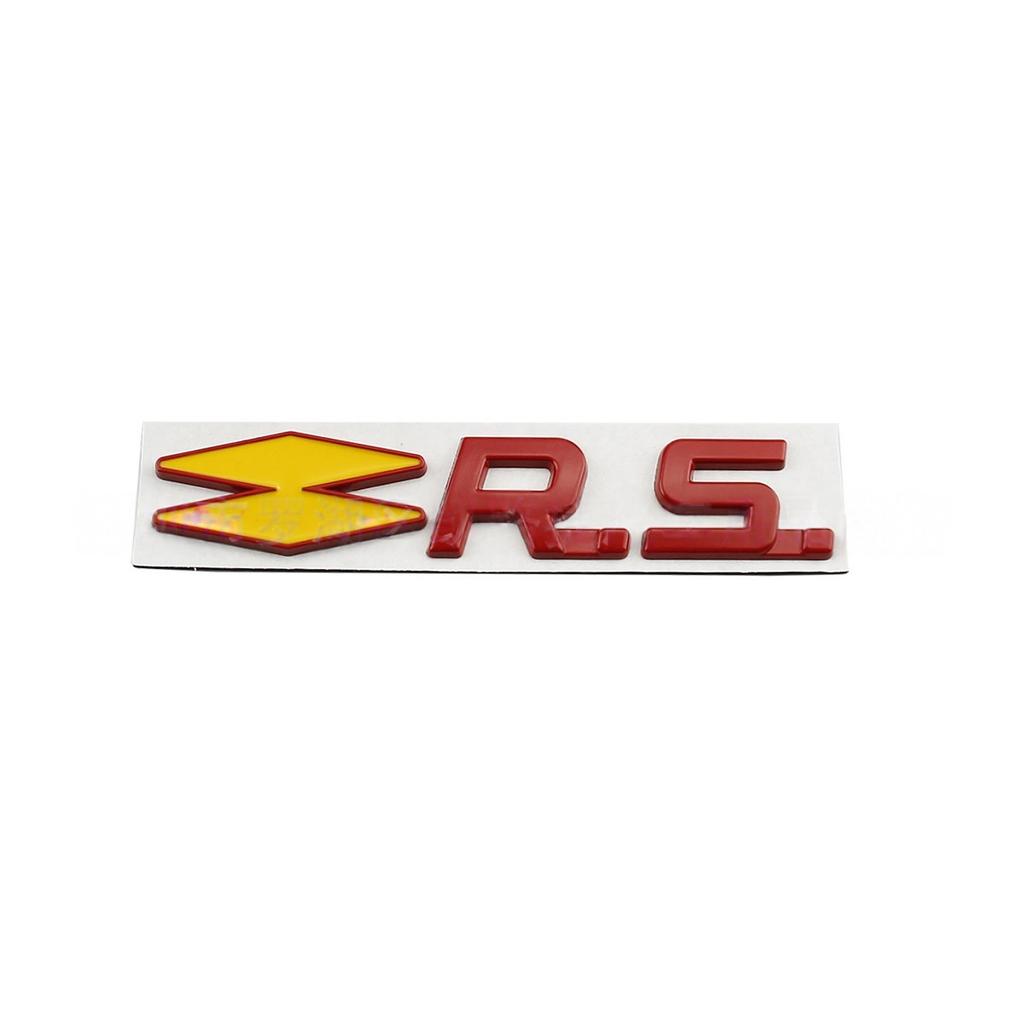 1Pc 3D Metal Car Rear Trunk Badge Sticker Auto Side Fender Emblem Logo Decal Decoration Accessories