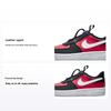 Buty sportowe Air Force 1 Toggle Se Casual Low Top dla dzieci Buty sportowe dla dzieci Czarne Czerwone DN3322-600