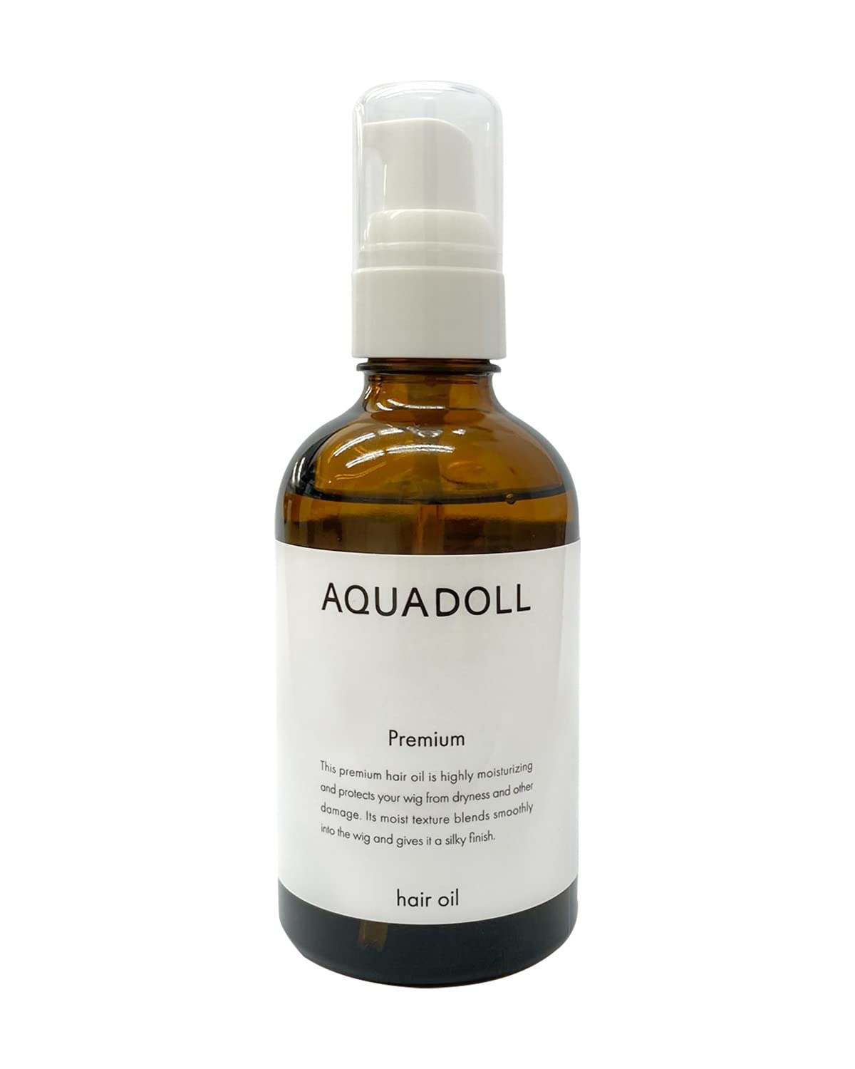 

AQUADOLL Wig Hair Oil, 100% Human Hair Mix, Care Products, Medical Wig wgn033