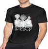 Mens The Promised Neverland T Shirt Tees Casual Blouse Tops Black