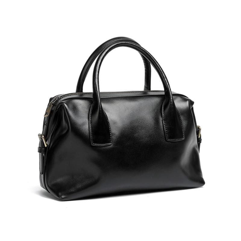 Burminsa Rindsleder Echtes Leder Kissen Tragetaschen Handtaschen Für Damen 2026 Luxus Designer Bowling Arbeit Damen Schulter Crossbody Taschen