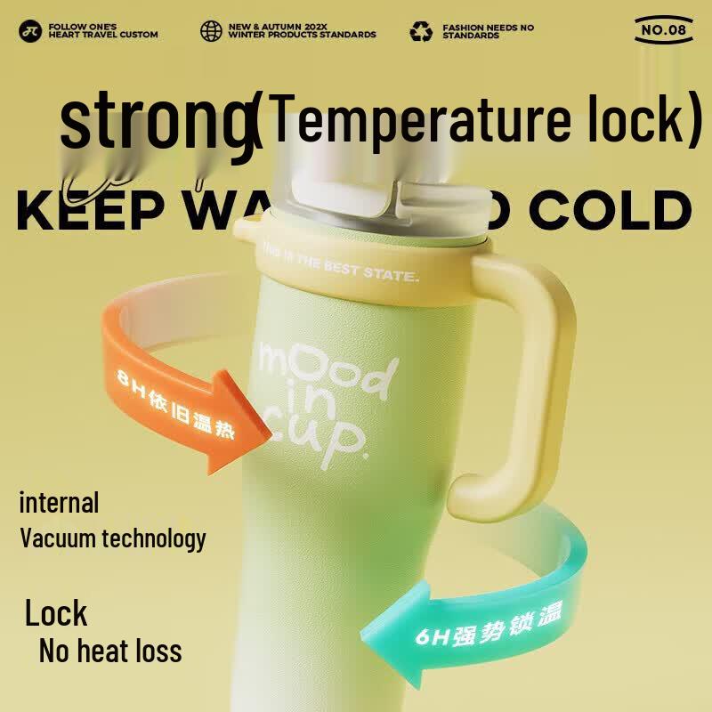 RELEA 1300ml 316L Stainless Steel Insulated Mug with Handle