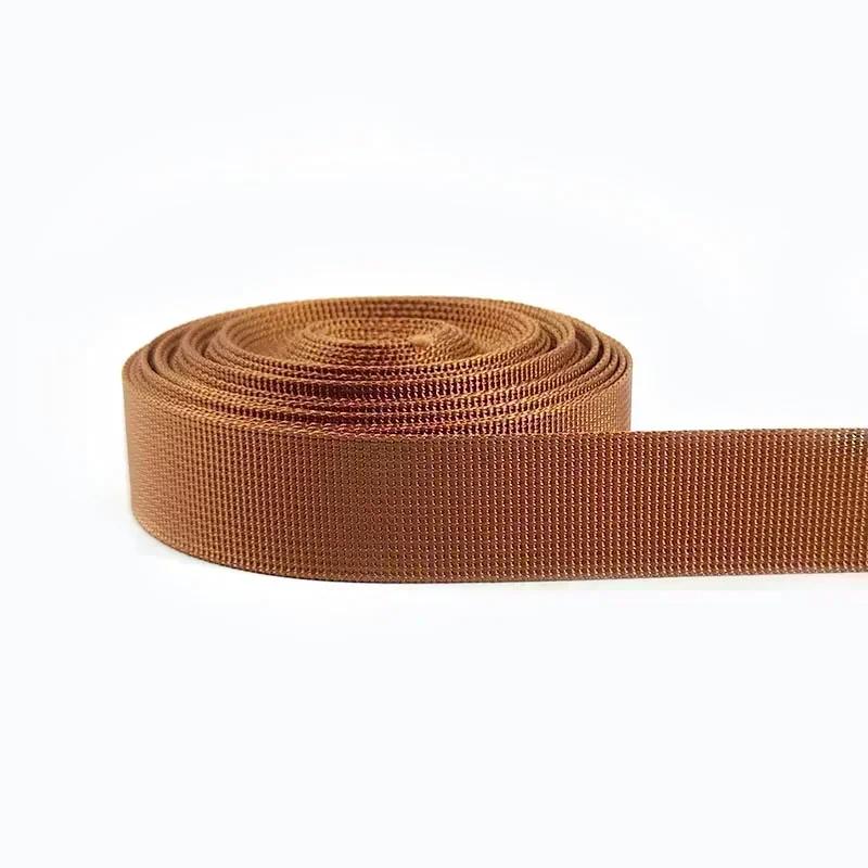 3M 20-38mm Nylon Webbing Tapes Braid Ribbon Band Knapsack Safety Belt Handbag Strap Trimming DIY Bias Binding Sewing Accessories