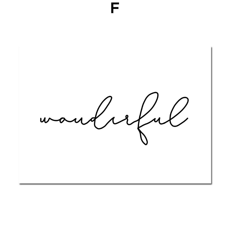 

Черно-белые чернила для любителей ручных карт, настенные художественные постеры и принты, скандинавская картина на холсте, настенные картины для декора гостиной без рамы A4 21x30cm No Frame