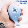 Electric Floating Ball Cats Toy In Whale Shape with USB Power and Fan, Soccer Ball