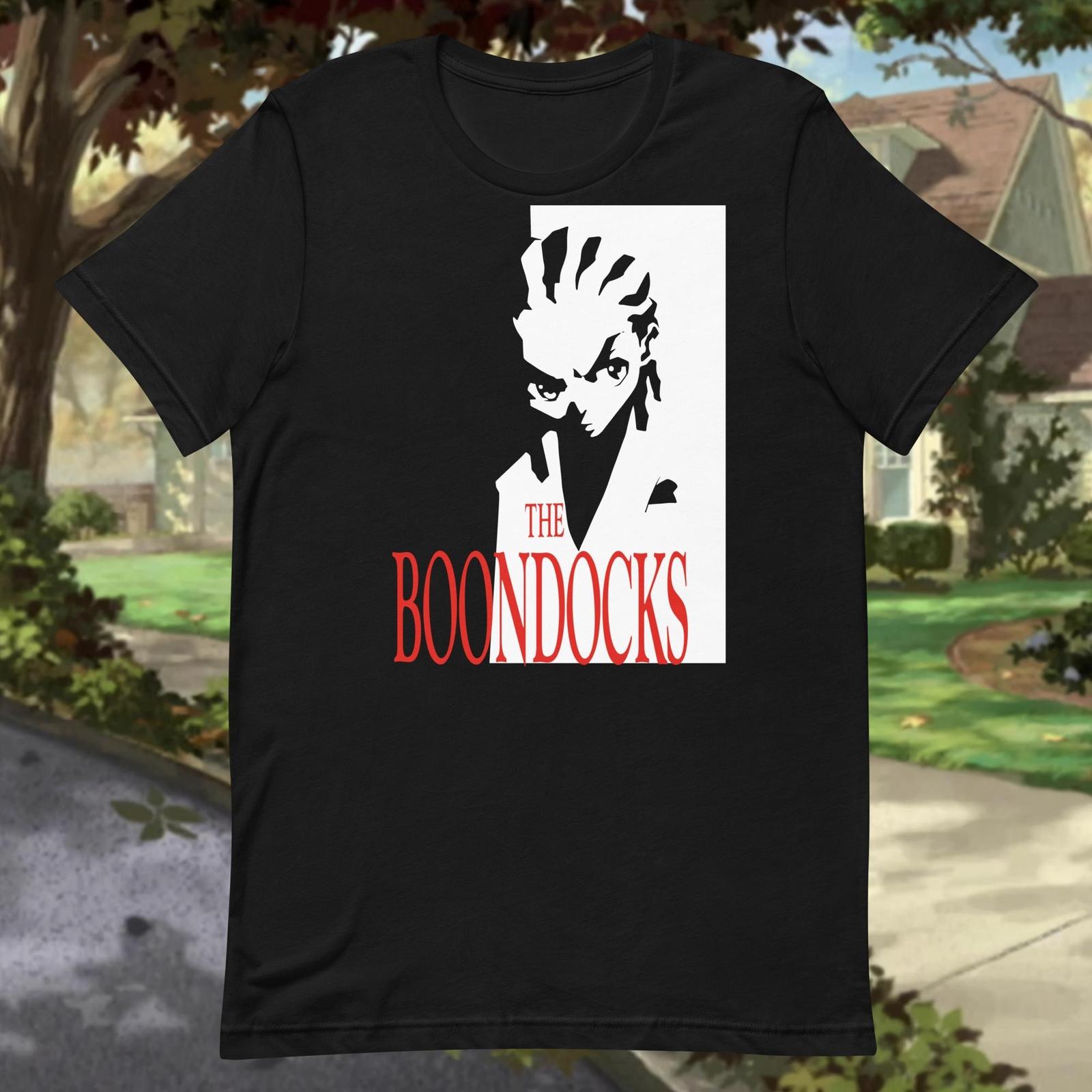The Boondocks Riley Freeman X Scarface Black Shirt L