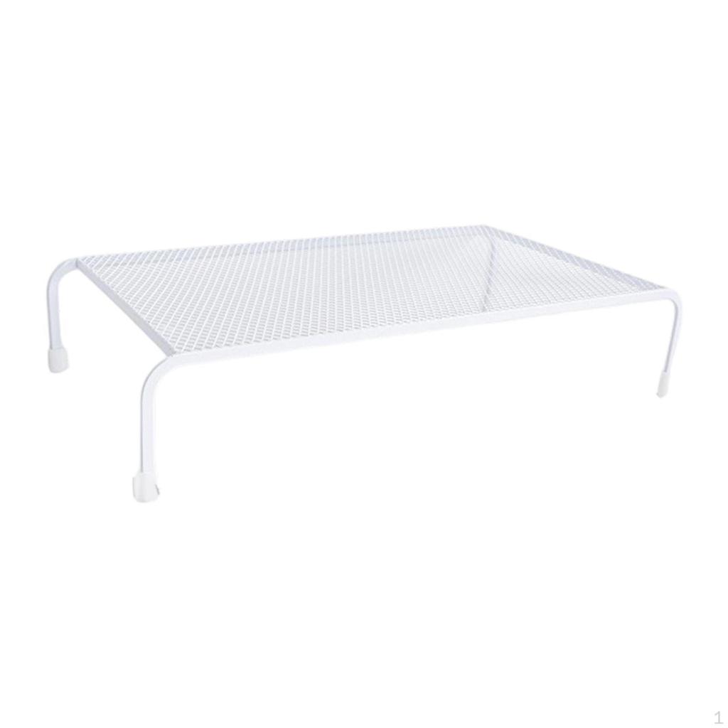 Stand Riser Rack Space Saving Sturdy Multifunctional Desk Shelf Display for Dorm