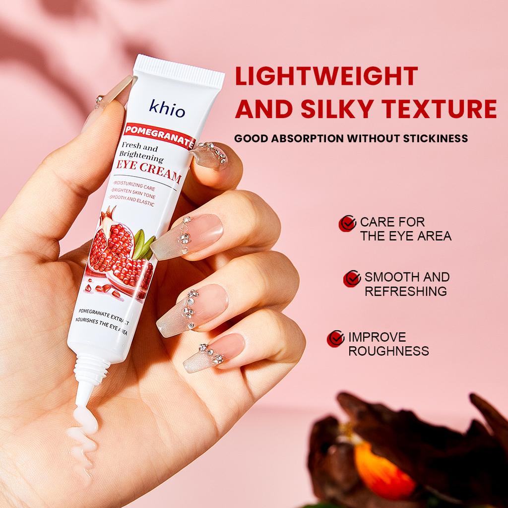 Red Pomegranate Fresh Eye Cream Hydrating and Moisturizing Improve Dark Circles Moisturizing Eye Cream Eye Care