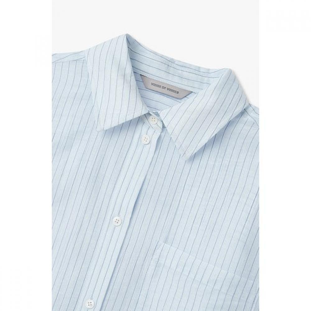 Vov Sheer Stripe Regular Fit Shirt  7156260002 