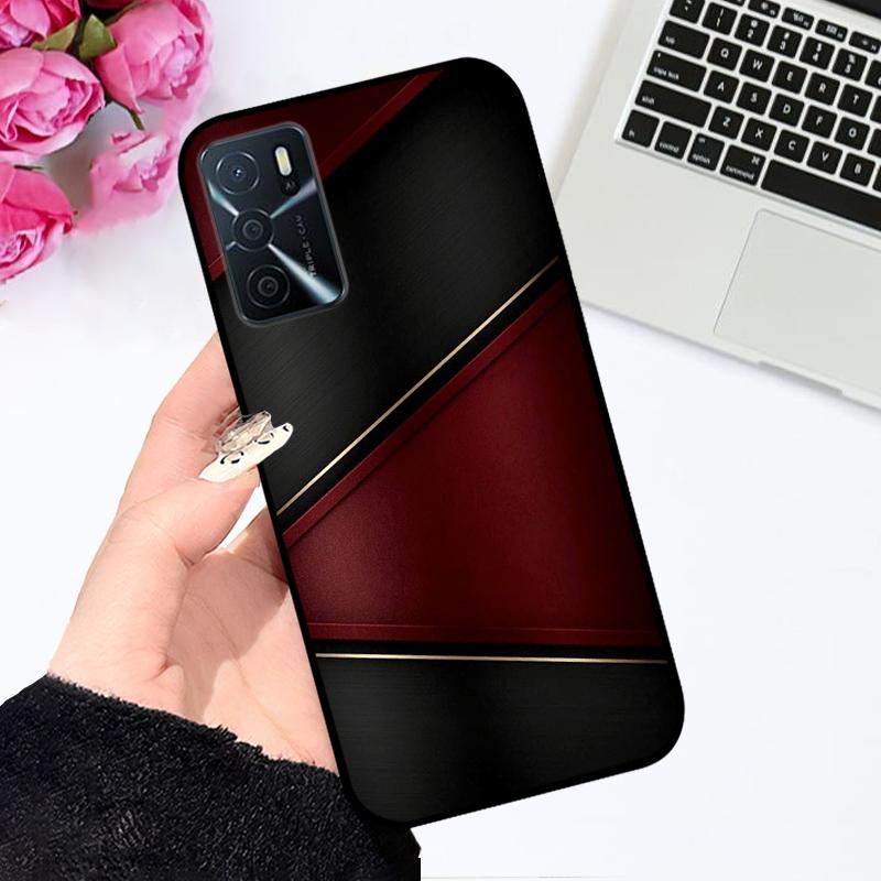 For Oppo A16 A16s 4G Case CPH2269 CPH2271 Fashion Cartoon Shockproof Soft Silicone Phone Cover For OPPO A16s A 16 Coque Bumper