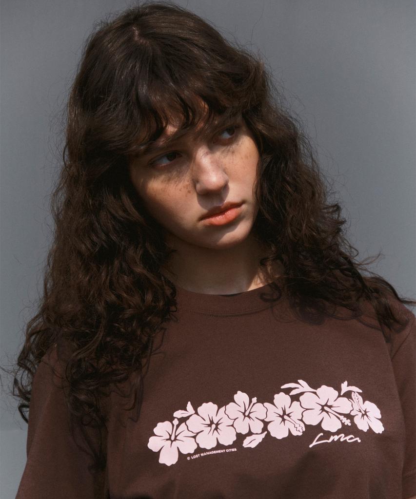 LMC Hibiscus Tee Black