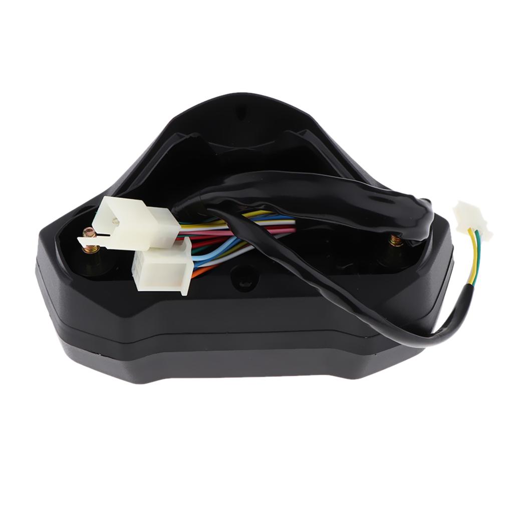 Universal Motorcycle LCD Speedometer Digital Odometer Trip Meter Dashboard Gauge for Motorcycle Accessories
