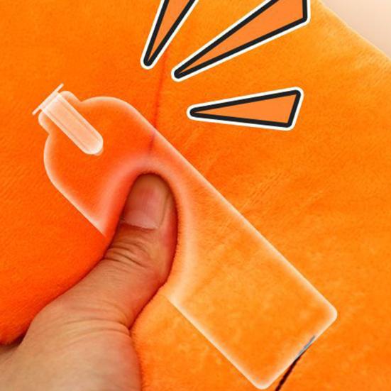 Giant Carrot Dog Toy Plush Squeaky Dog Chew Toy with Crinkle Sound Interactive Soft Stuffed Teething Toy for Small Medium Large
