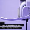 Casque Gaming Filaire ASTRO A10 - 2e génération avec micro - Lilas
